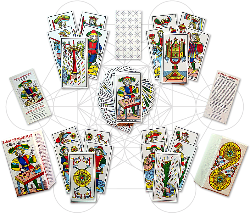 Tarot De Marseille Edition Millennium, Marseille (800x687), Png Download