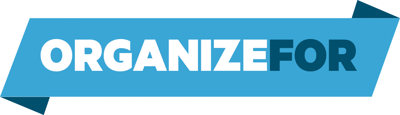 Organizefor (1384x401), Png Download