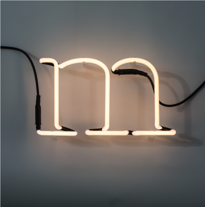 Seletti "neon Font" Neon Lamp Shaped (1200x720), Png Download