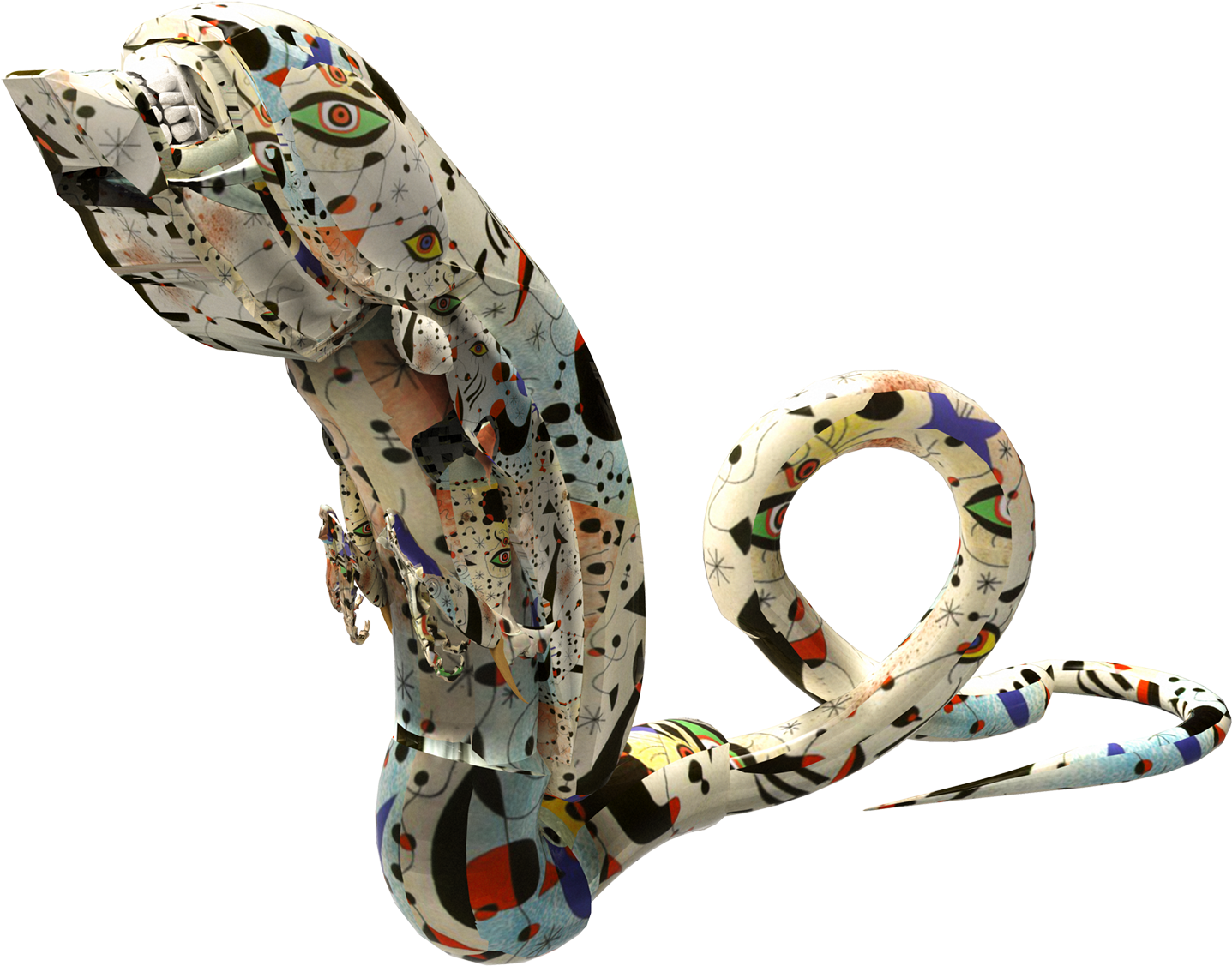 Miró Alien Chestburster (1500x1206), Png Download