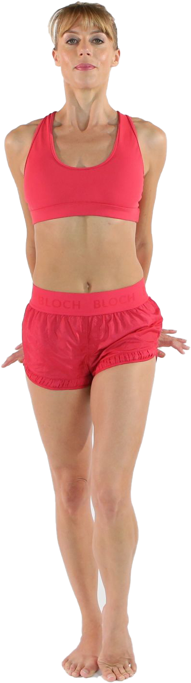 Long And Lean Ballerina Body Workout Ballerina Back (1644x1800), Png Download