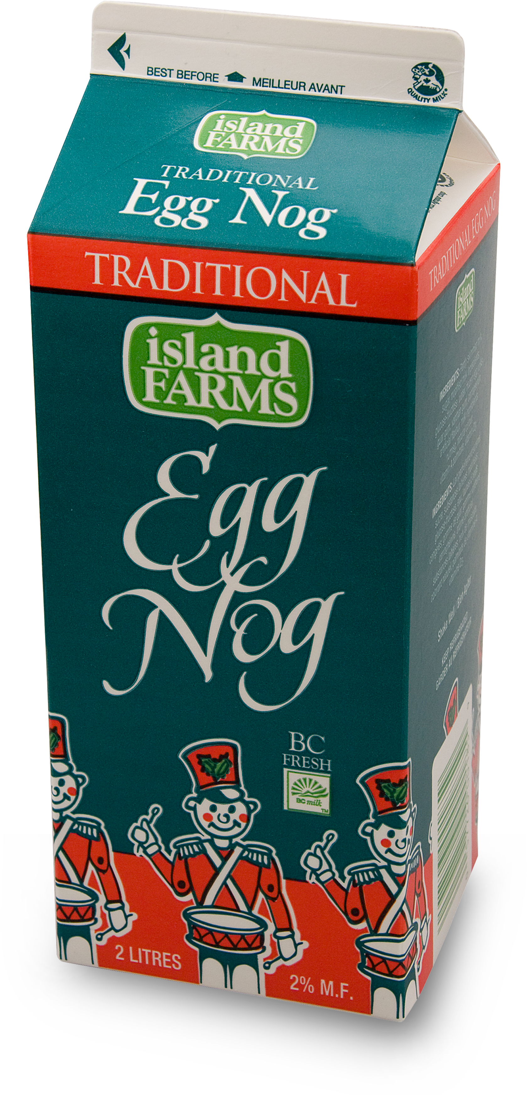 2l Eggnog Carton Hr (2000x3674), Png Download