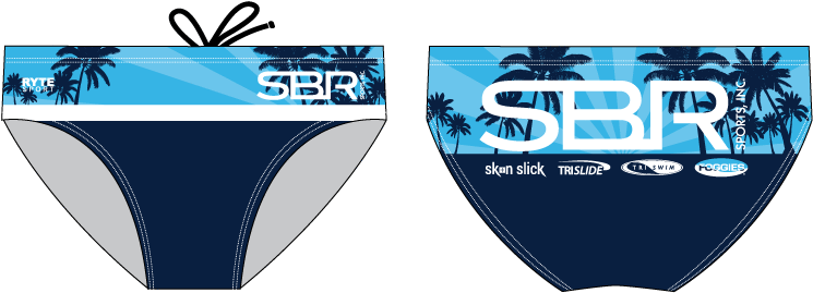 Sbr Sport Custom Men's Swim And Water Polo Brief (800x600), Png Download