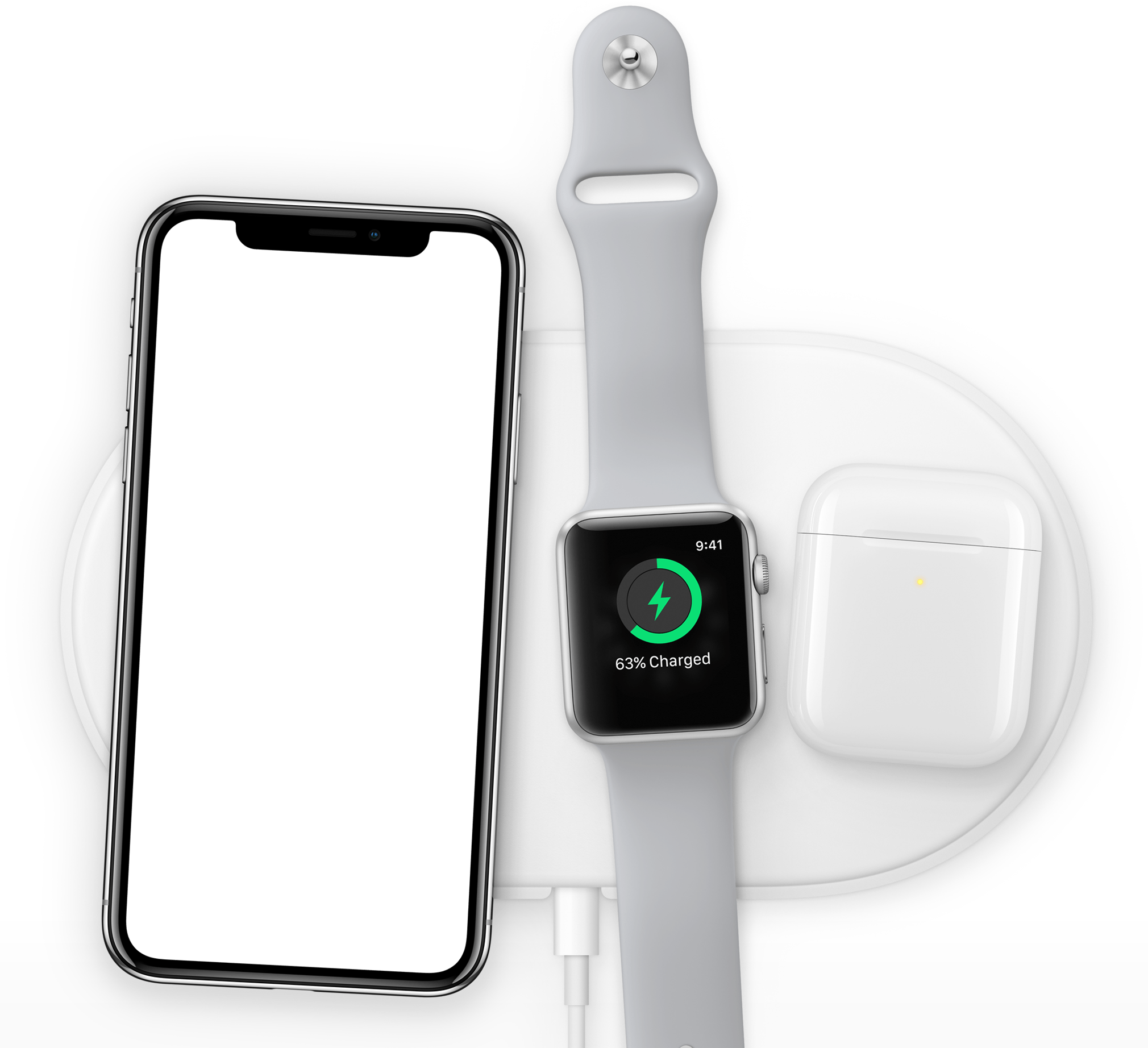 Apple Airpower Wireless Charging Pad (2020x1844), Png Download