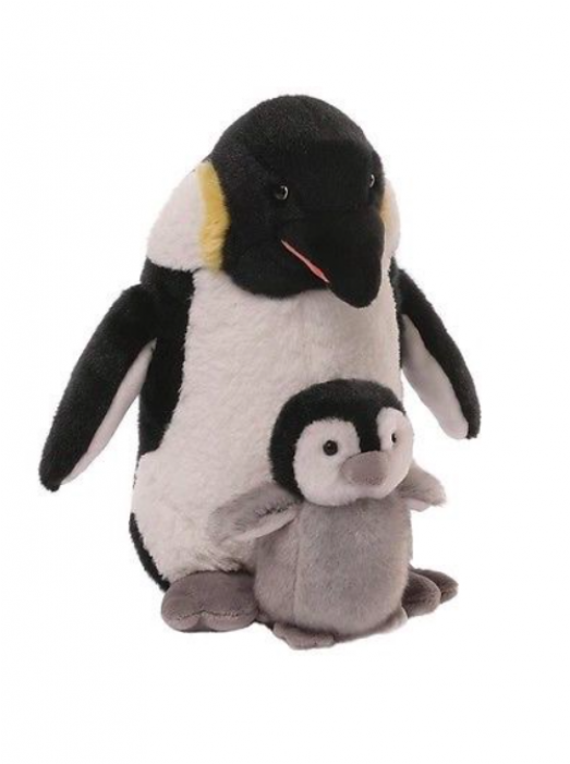 1 Tier Mommy And Baby Penguin Baby Boy Gift Hamper (700x700), Png Download