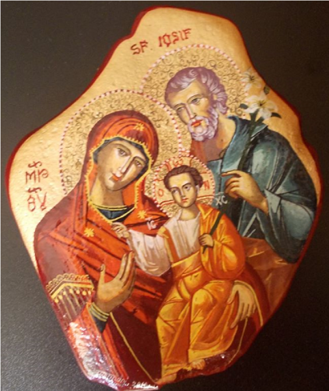 Painted River Stonepainted Eggs With Religious Motifspiatra (1024x768), Png Download