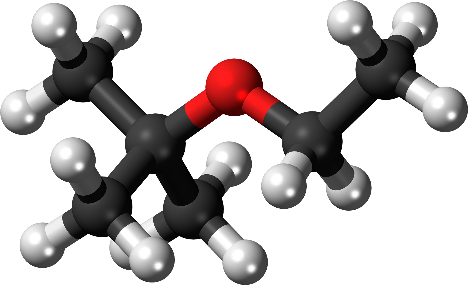 Ethyl Tert Butyl Ether 3d Balls (2000x1266), Png Download