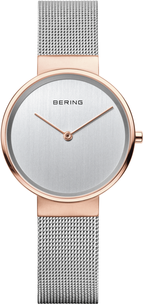 Reloj Minimalista Rosado De Mujer Bering Tienda Online (1000x1000), Png Download