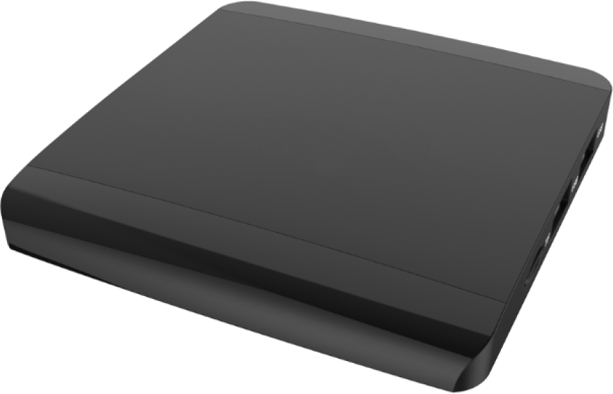 Ultra Hd Quad-core Google Android 6 Os System Tv Box (870x559), Png Download