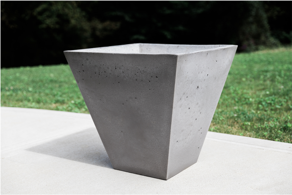 Concrete Planters & Fire Pits (600x600), Png Download