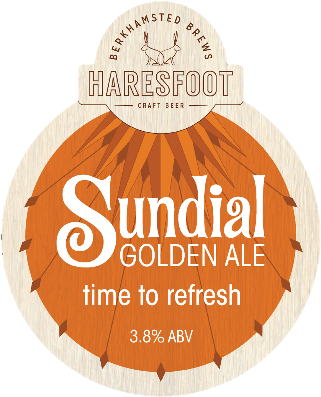 Sundial Golden Ale (1138x1396), Png Download