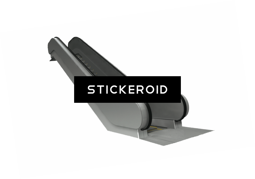 Escalator (860x606), Png Download