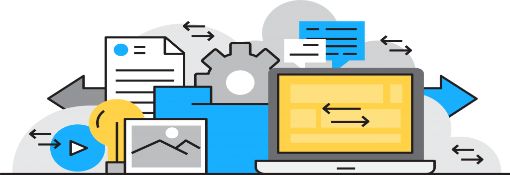 See How Gio Us Cloud Works (1024x352), Png Download