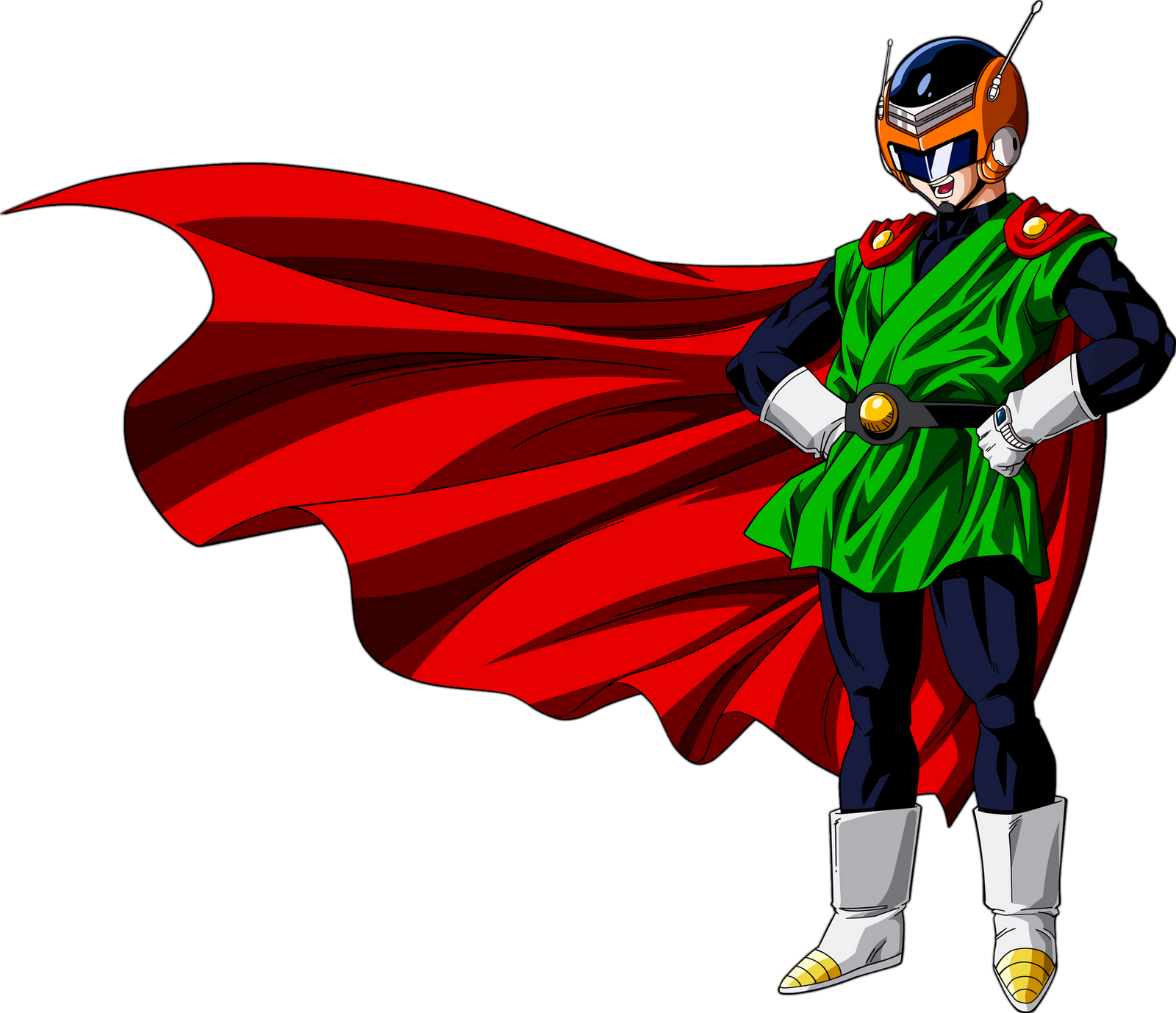 Render Dragon Ball Grande Saiyaman (1600x1378), Png Download