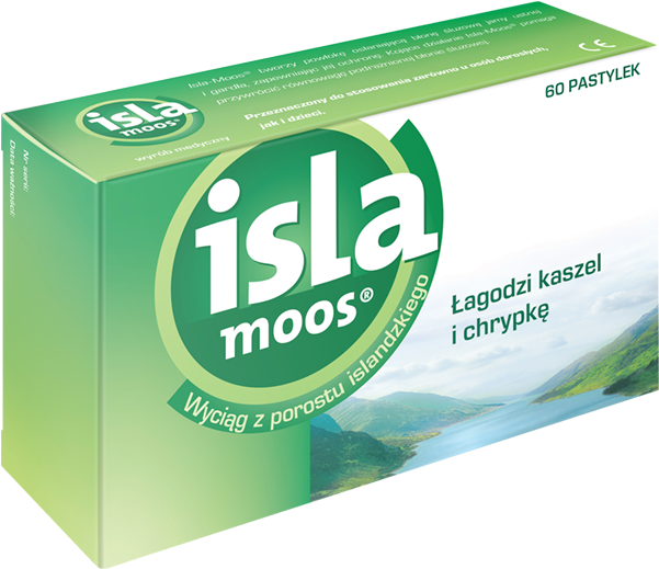 Isla-moos, 60 Pastylek (650x568), Png Download