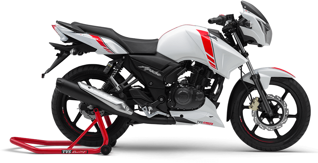 Tvs Apache Rtr 160 Motorcycle (1035x546), Png Download