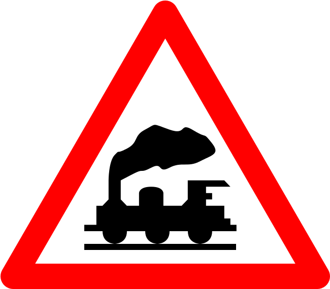 Carretera Paso A Nivel (700x700), Png Download