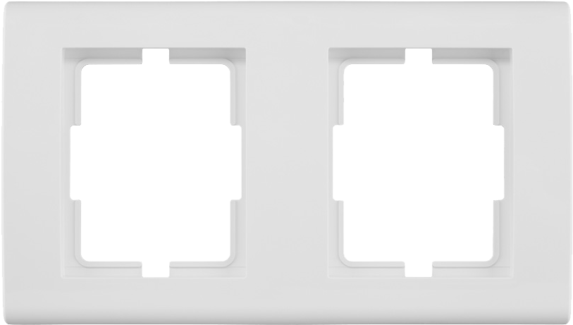 Horizontal Double Frame (1000x580), Png Download