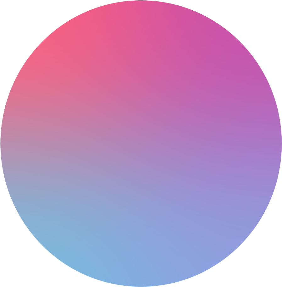 Circulo Colores Colors Circle Celeste Rosa Pink Skyblue (1024x1024), Png Download