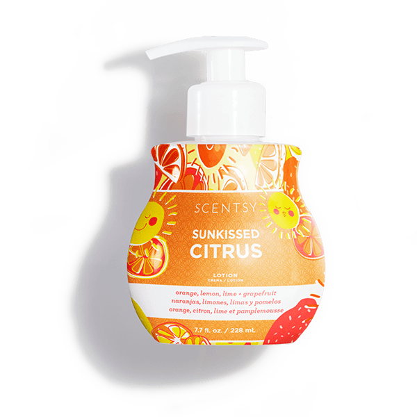 Sunkissed Citrus Scentsy Body Lotion (600x600), Png Download