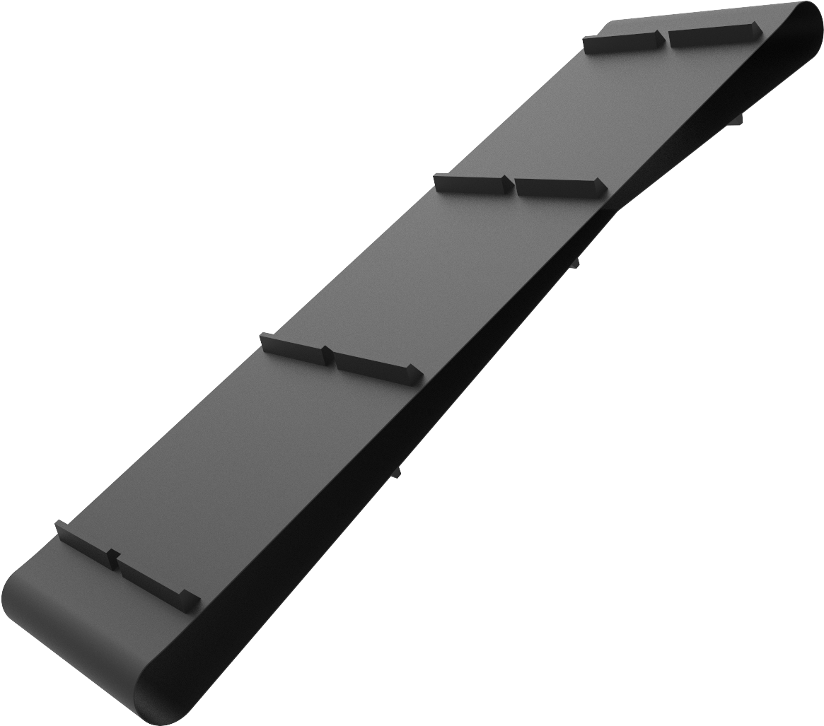 Cleated Pvc Conveyor Belts (1920x1080), Png Download