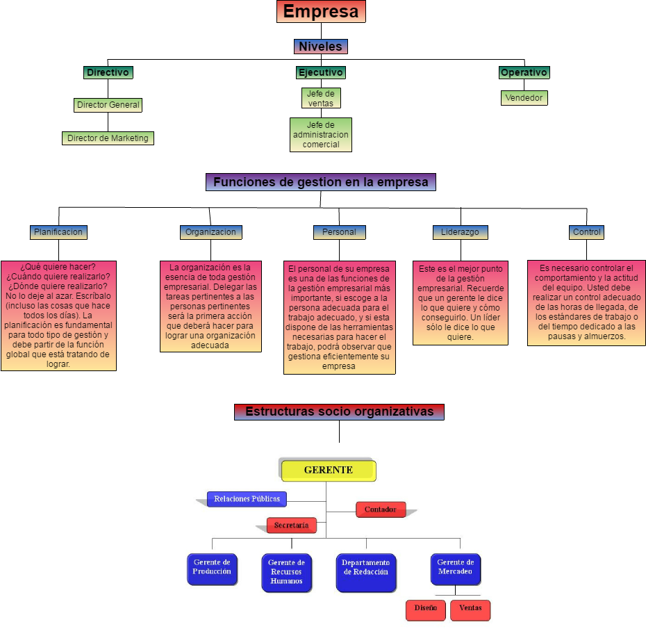 Untitled Empresa Niveles Directivo Ejecutivo Operativo (930x905), Png Download