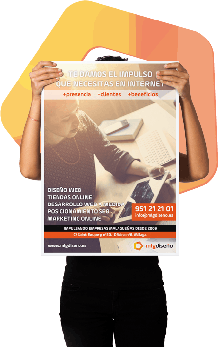 Diseño Publicitario Diseño De Carteles En Malaga Diseño (485x750), Png Download