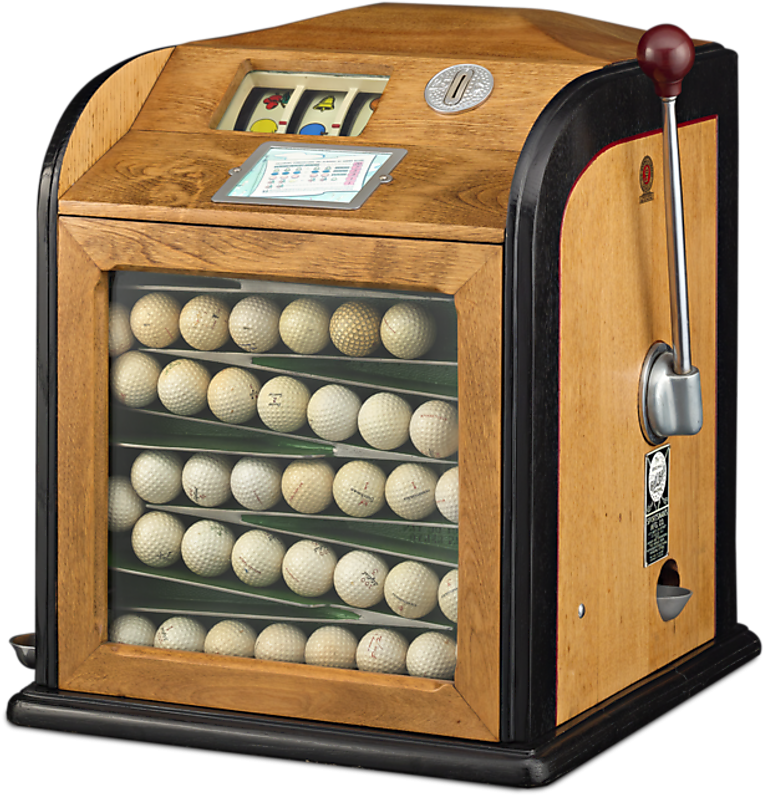 Jennings Sportsman Golf Ball Slot Machine (864x1080), Png Download