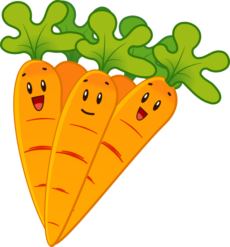 Royalty Free Library Vegetables Graphics Illustrations - Clip Art Carrot (669x720), Png Download