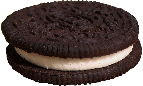 Cookie Png - Oreo Cookie (500x303), Png Download