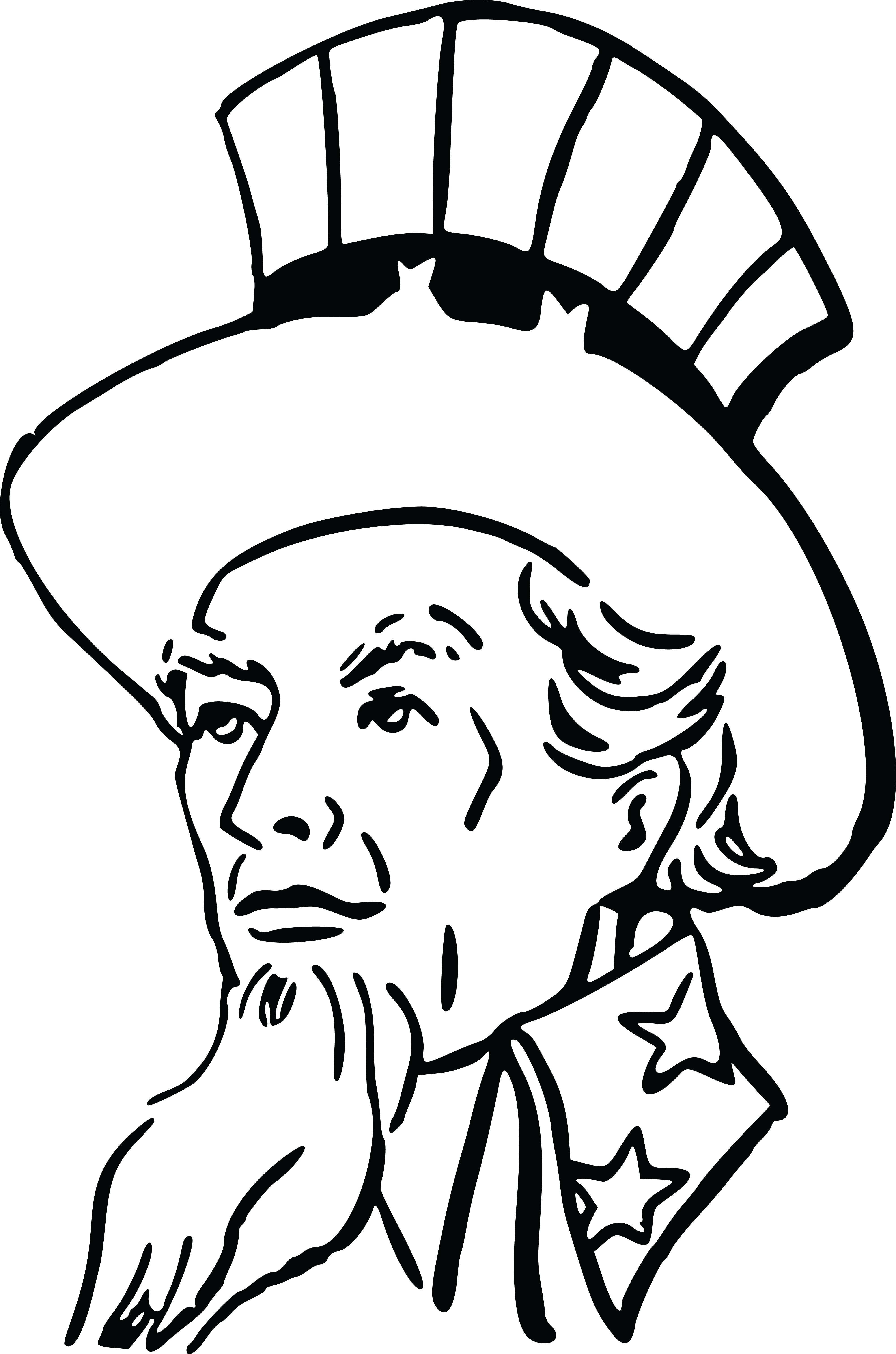 Free Clipart Of Uncle Sam - Uncle Sam Clipart (4000x6042), Png Download