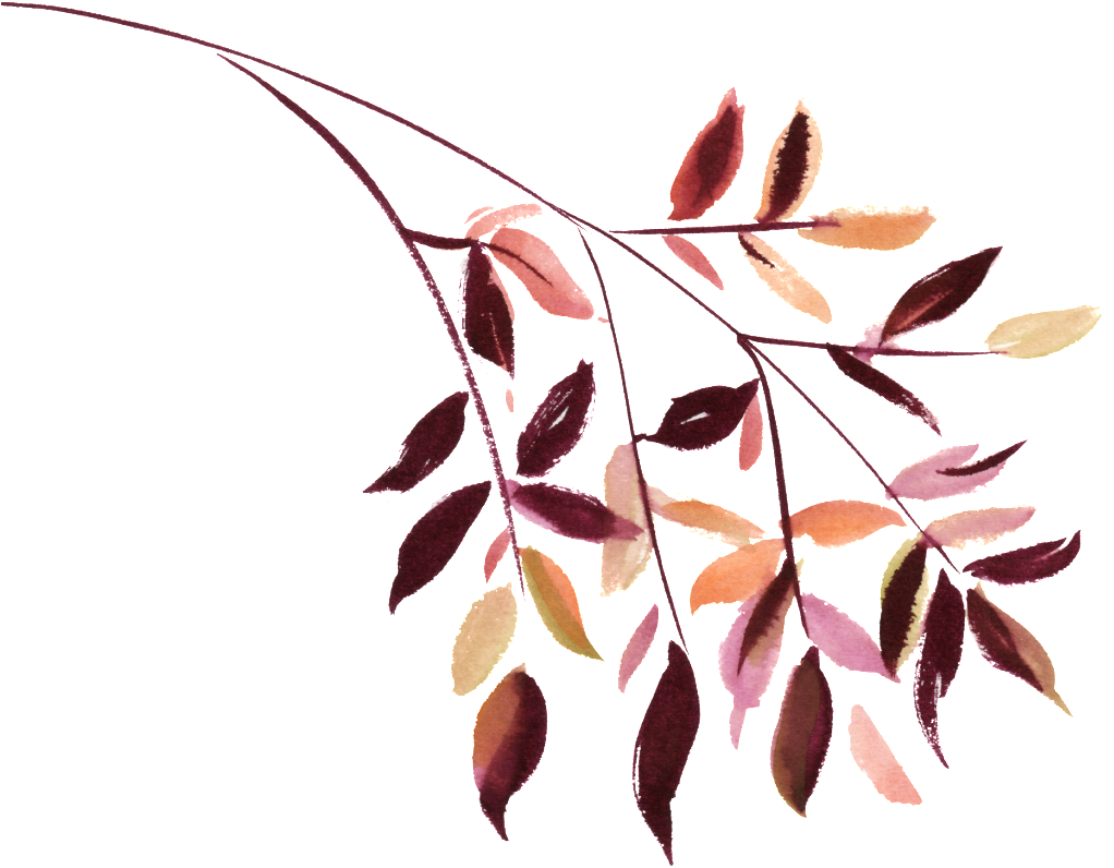 This Graphics Is Watercolor Leaf Vector About Watercolor, - Ernte-hochzeits-gast-einzelkarte Karte (1024x817), Png Download