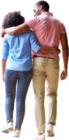 People Cutout, Cut Out People, Architecture People, - People Png (300x547), Png Download