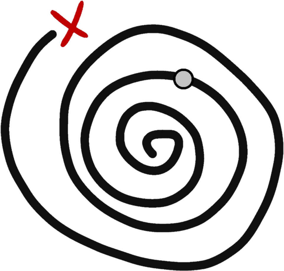 Rewind Swirl - Life Is Strange Spiral (1137x1001), Png Download