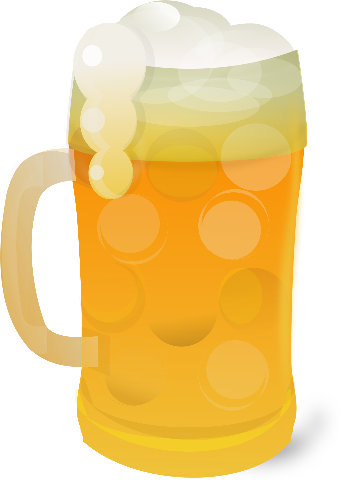 Clipart - Beer Stein Png (2400x2400), Png Download