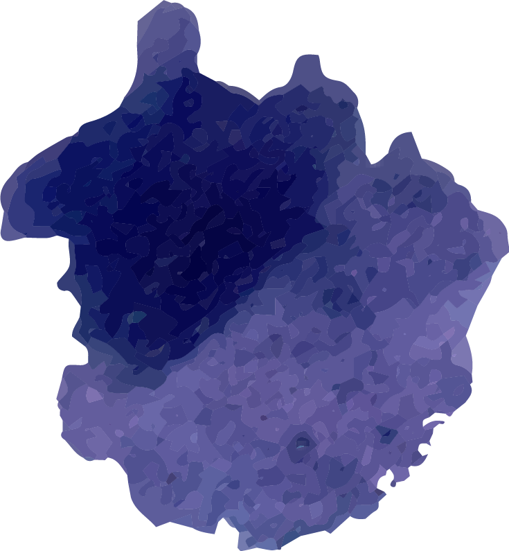 Blue Watercolour Watercolor Brush Brushstroke Stain - Watercolor Painting (735x795), Png Download