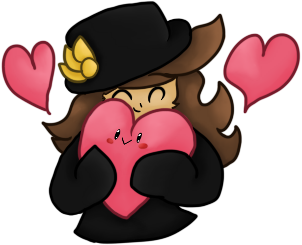 Hearts - Cartoon (615x500), Png Download