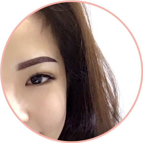 Eyebrow Embroidery - Glitzy Fingers (803x803), Png Download