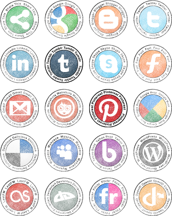Stamp Social Network V2 Icon Pack By Abbas Malek Hosseini - Phase Diagram (592x740), Png Download