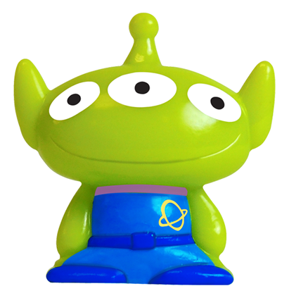 Disneywikkeez-alien - Funko Pop Alien Toy Story (411x423), Png Download