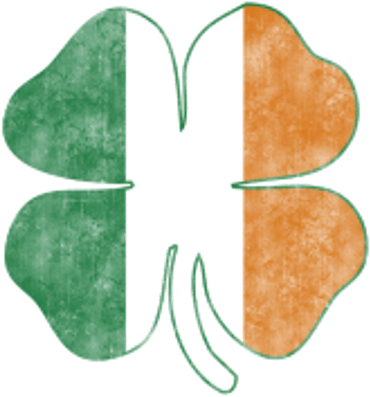 Shamrock Irish Flag Png (400x400), Png Download