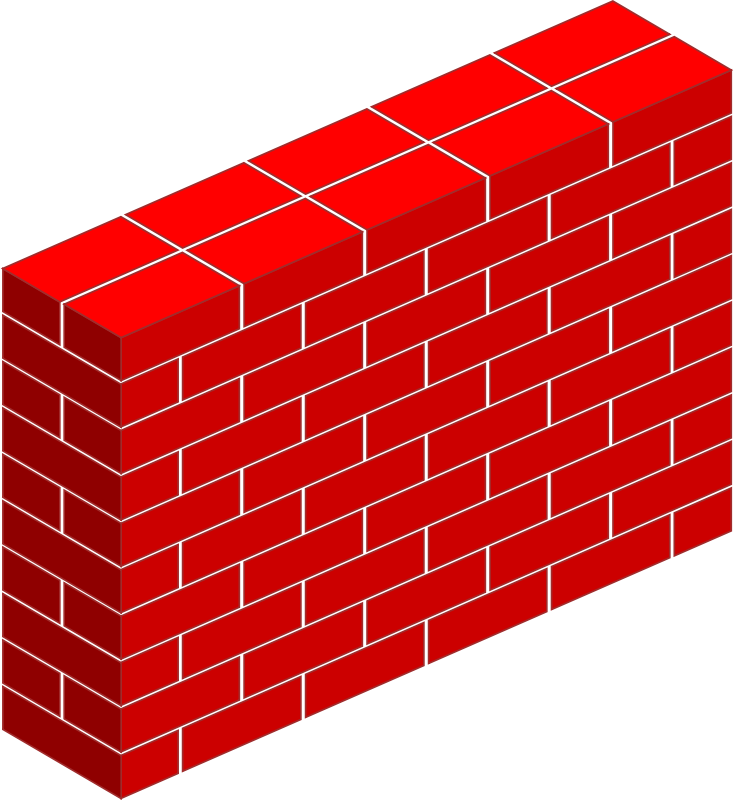 Png Graffiti Brick Wall Clipart - 3d Brick Wall Clipart (732x800), Png Download