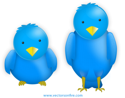 Twitter Icon Transparent Background Twitter Logo Png - Twitter Bird (455x364), Png Download