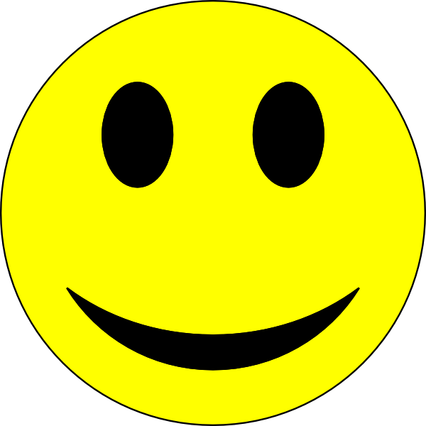 Smiley - Face - Png - Emotions Faces Clip Art (600x600), Png Download