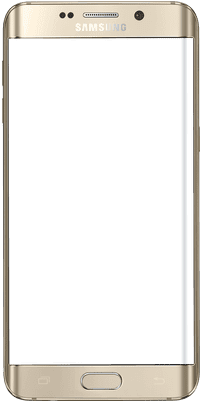 Blank Smartphone Png - Mobile Frame In Hand Png (400x400), Png Download