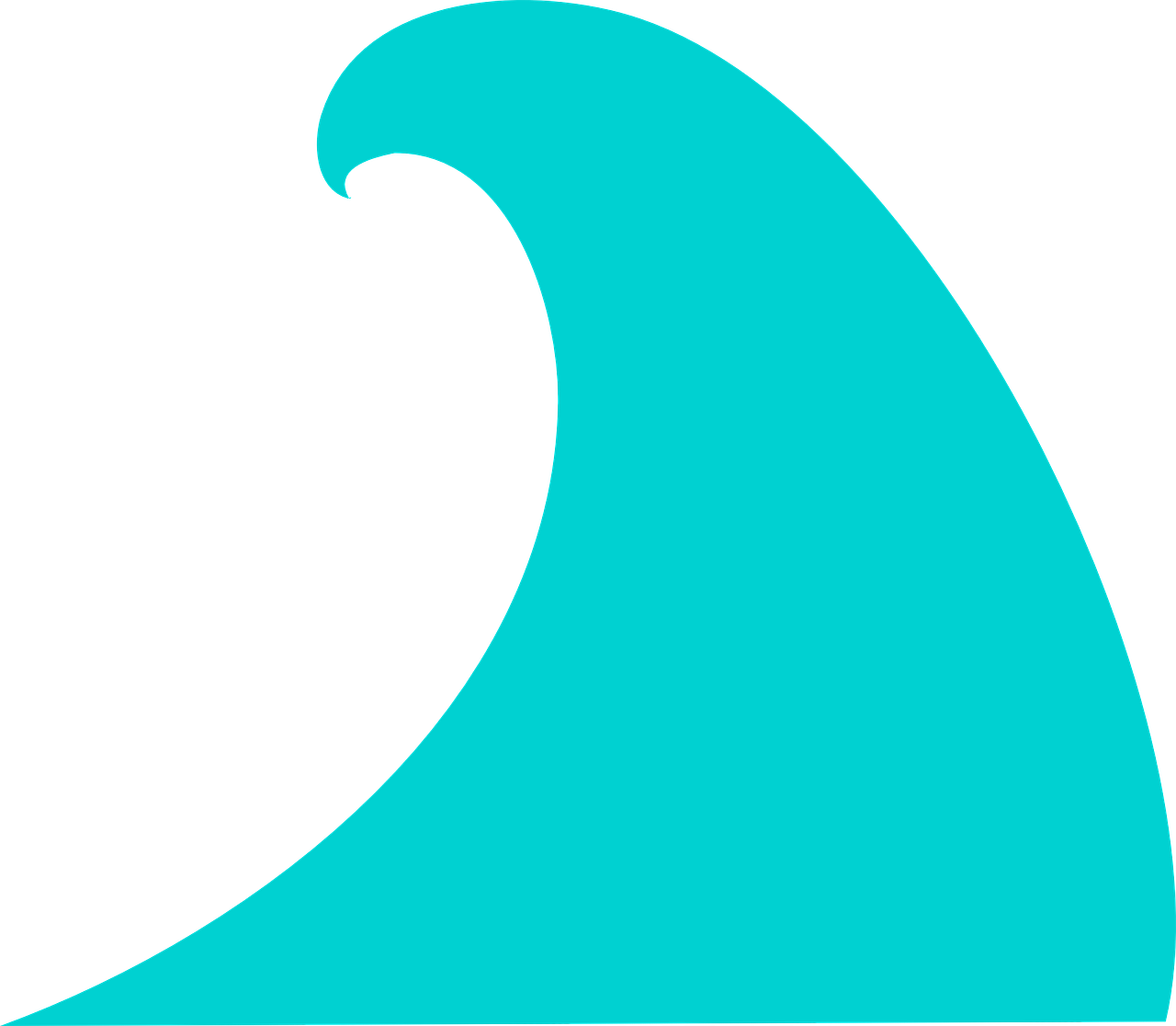 Wave Ocean Sea Free Vector Graphic On - Ocean Wave Clipart (825x720), Png Download