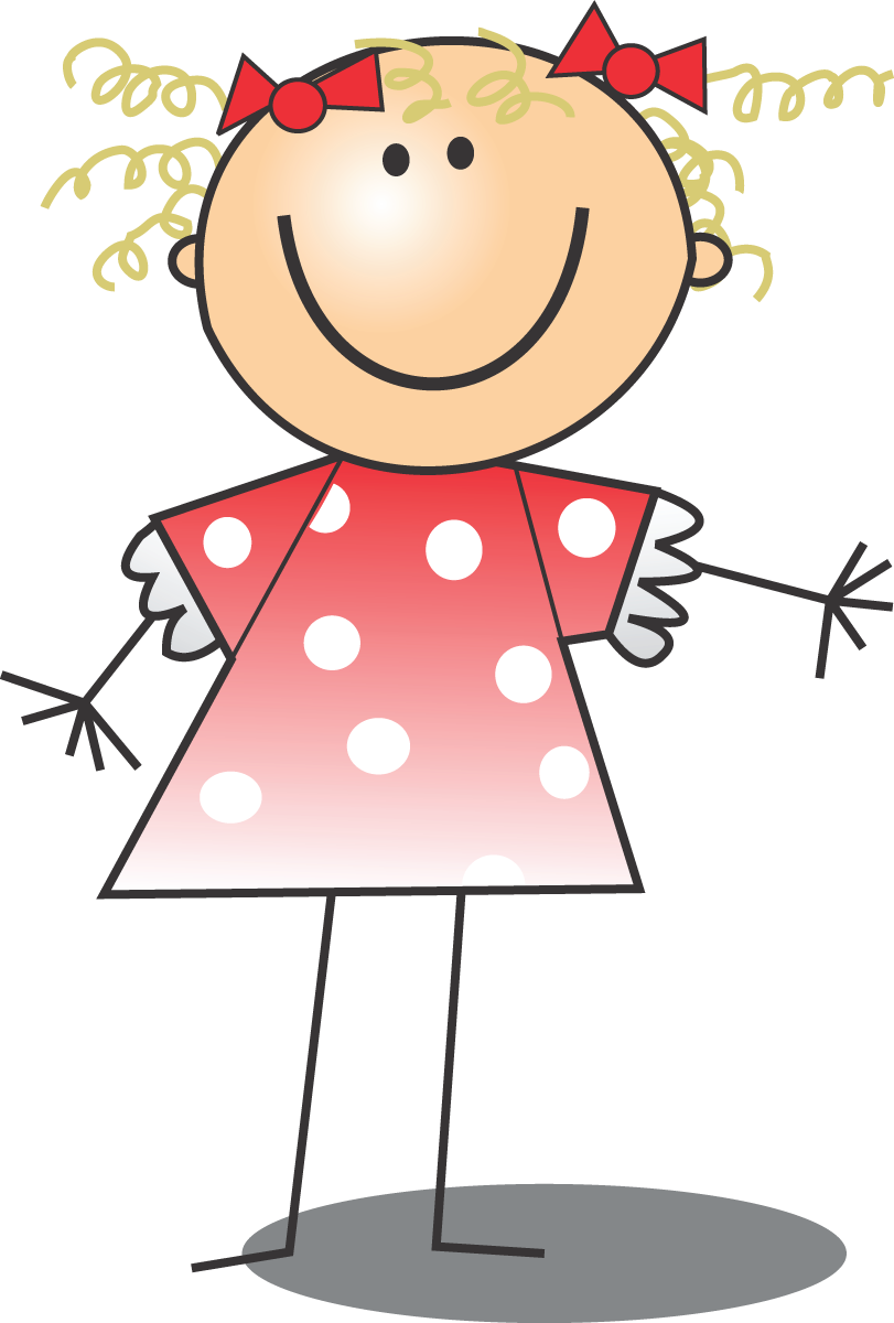 Jpg Png Eps - Free Clipart Girl (811x1200), Png Download