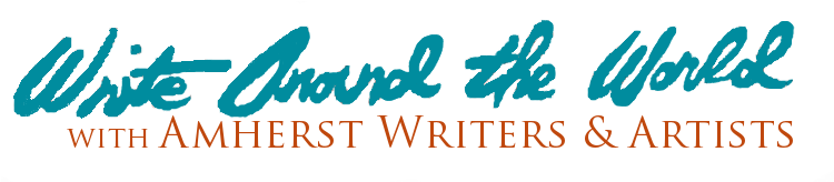 Write Around The World With Amherst Writers & Artists - Calligraphy (749x250), Png Download