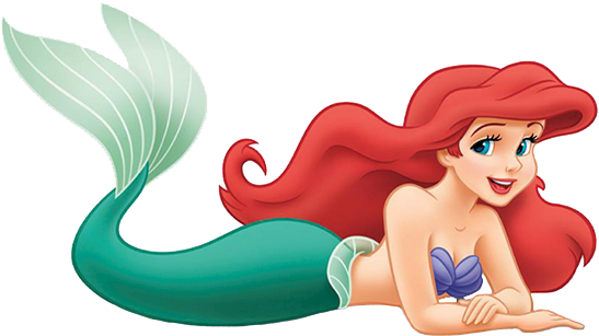 Free Little Mermaid Clipart At Getdrawings - Little Mermaid Ariel Png (561x317), Png Download