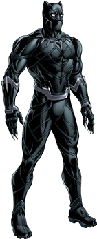 Black Panther - Black Panther Marvel Avengers Cardboard Cutout Standup (400x400), Png Download